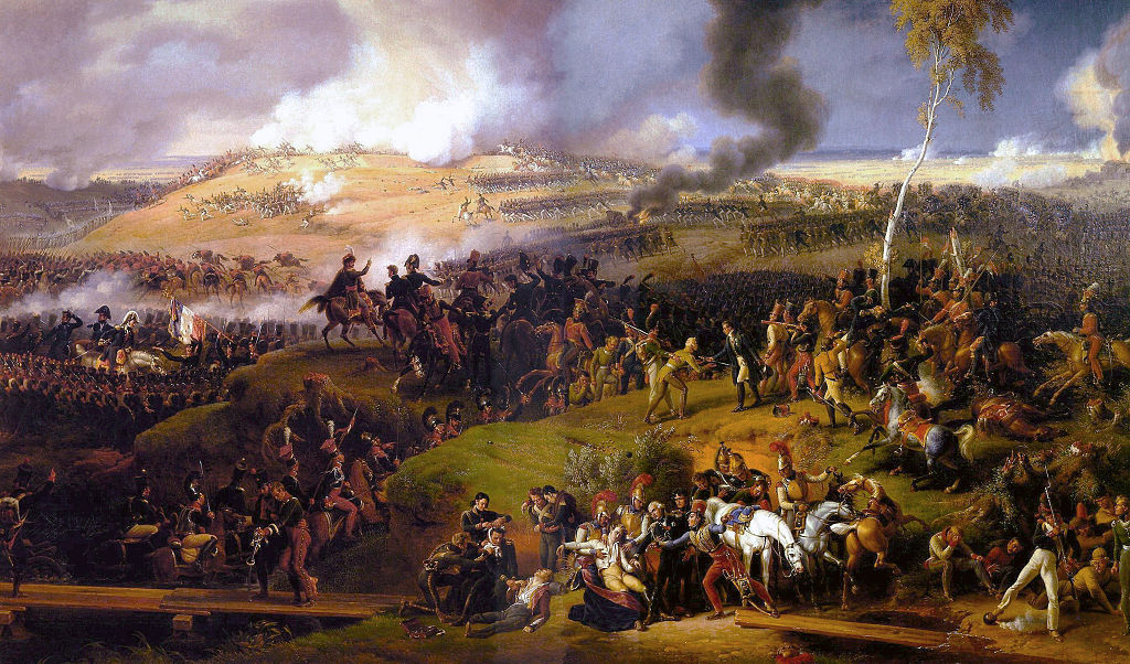 Картина Луи Лежена "Бородинское сражение" 
