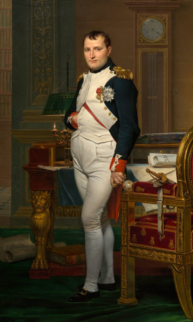 Император Наполеон в своём кабинете в Тюильри, Жак-Луи Давид