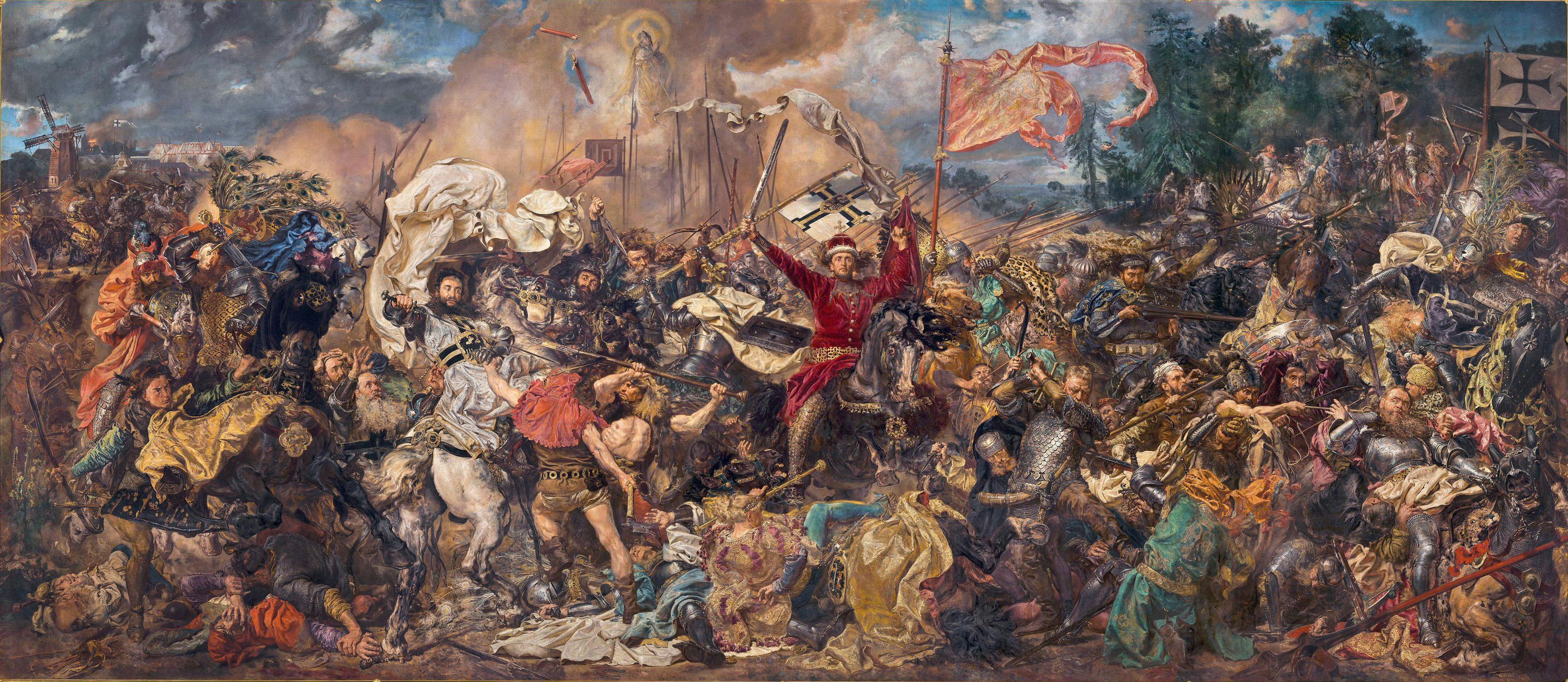 «Грюнвальдская битва» Яна Матейко