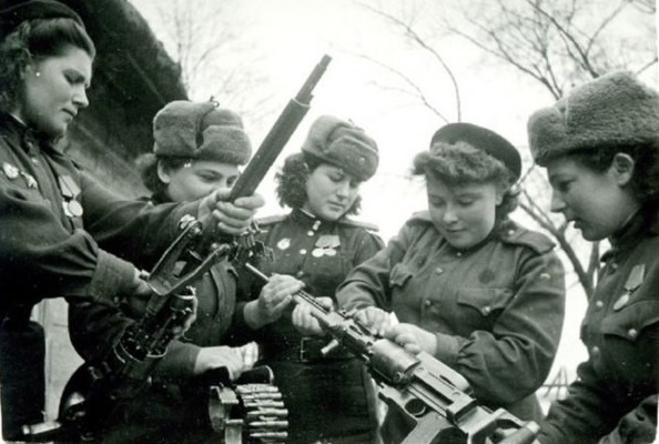 Девушки в Красной Армии, которых боялись немецкие оккупанты