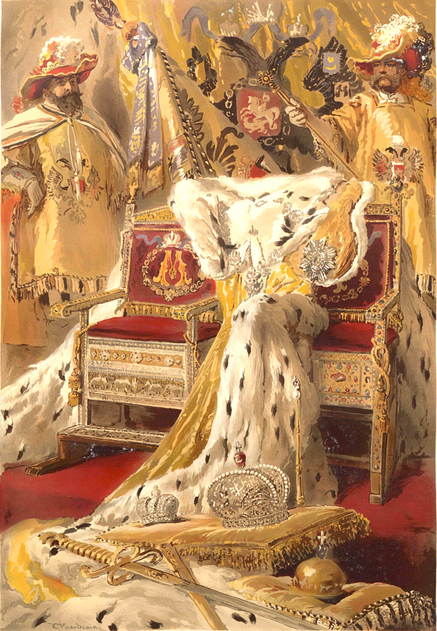 Корона Российской империи коронация Александра 2
