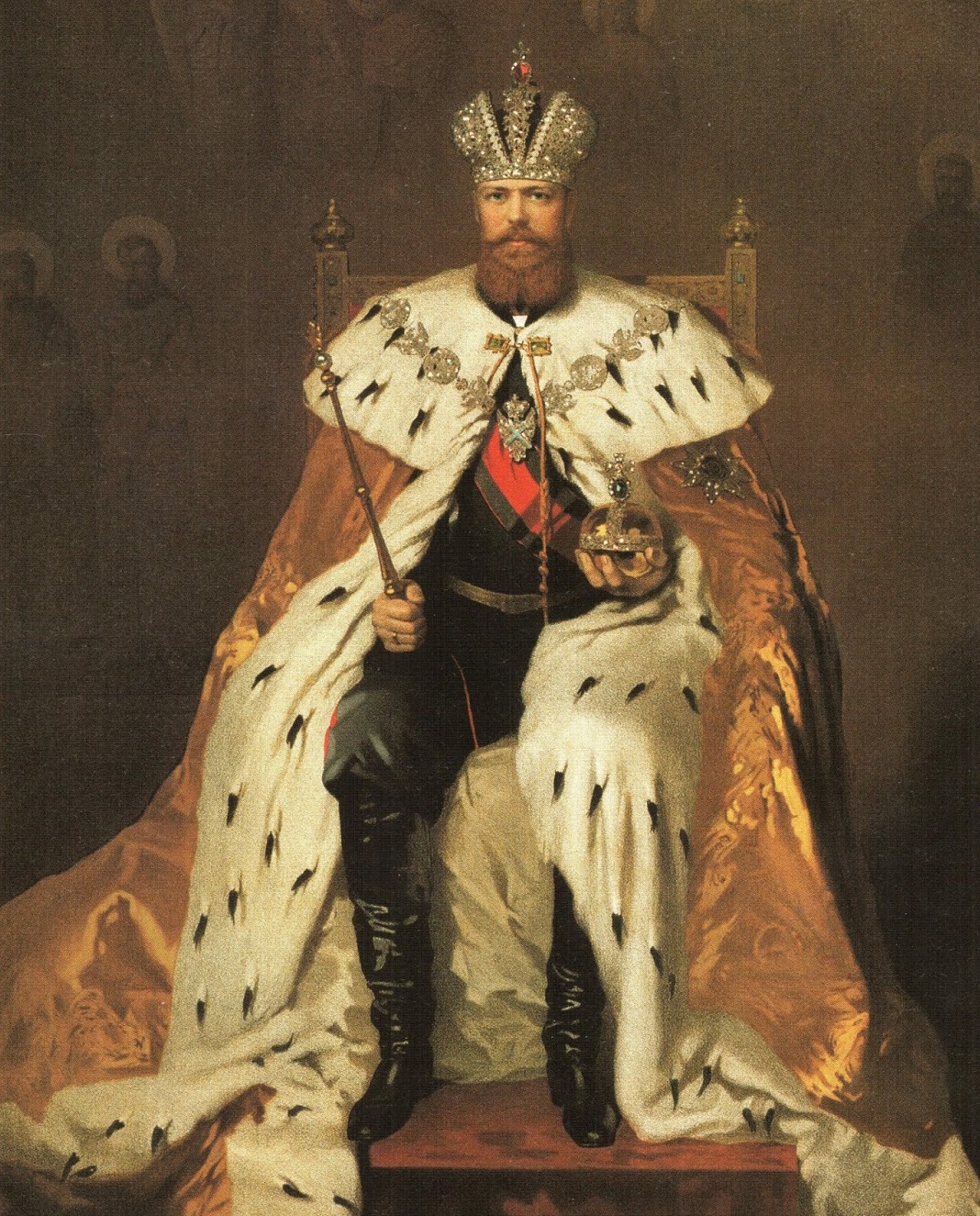 Коронация императора Александра 3