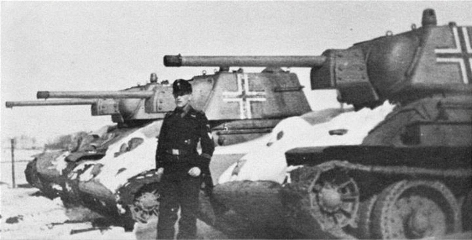 Фото Немецких Солдат На Т 34 76