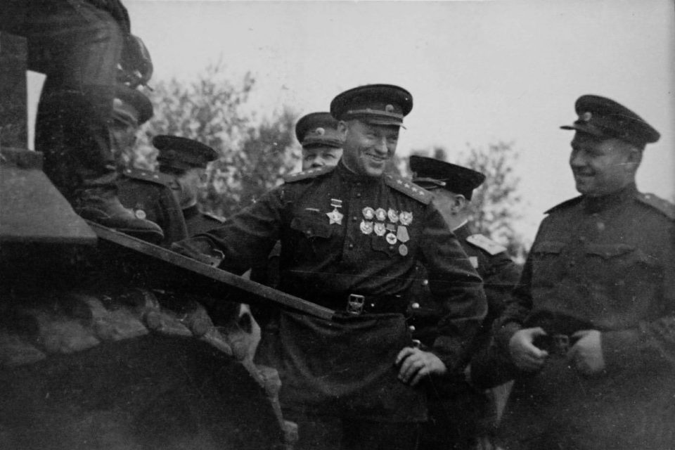 Рокоссовский в битве под москвой