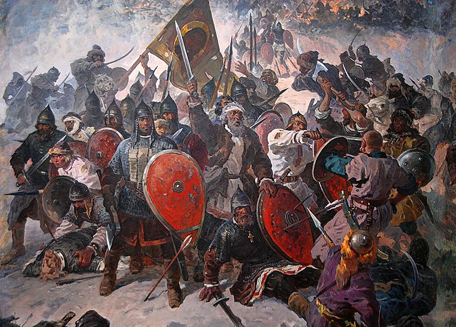Враги хана. Диорама оборона Козельска 1238 г. Осада Козельска Батыем. Оборона Козельска от войск Батыя.