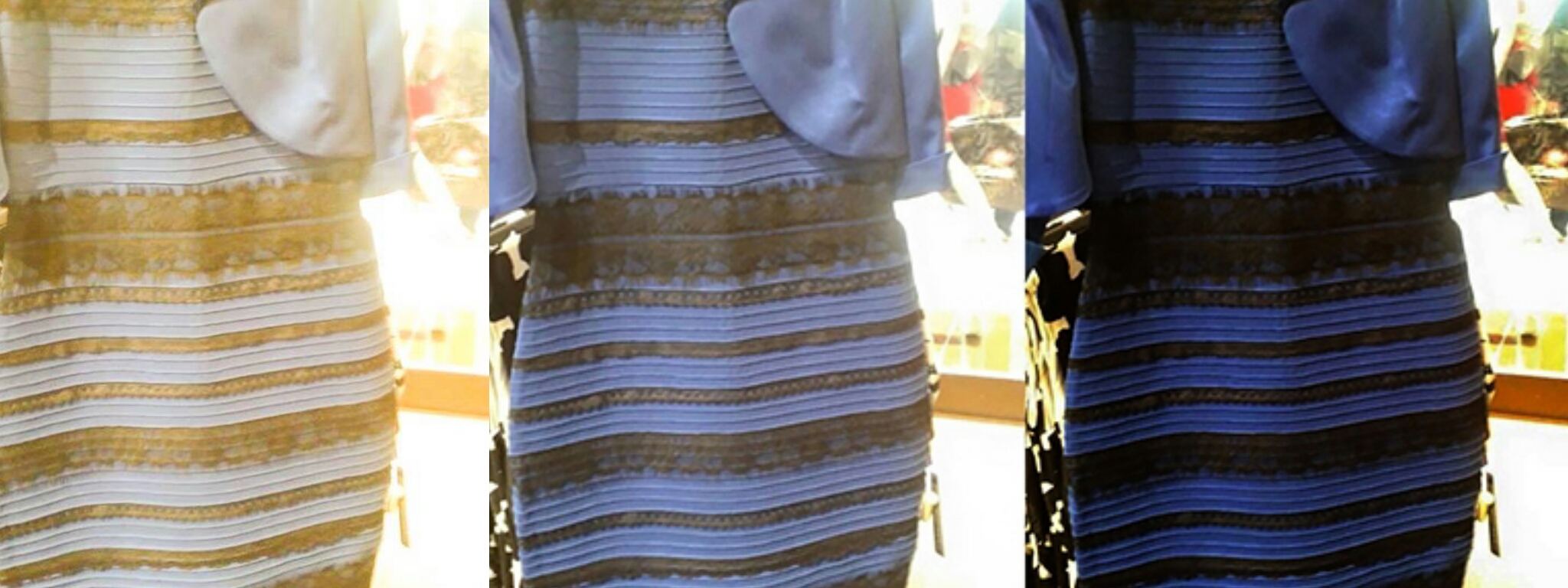 Платье сине черное и бело золотое оригинал