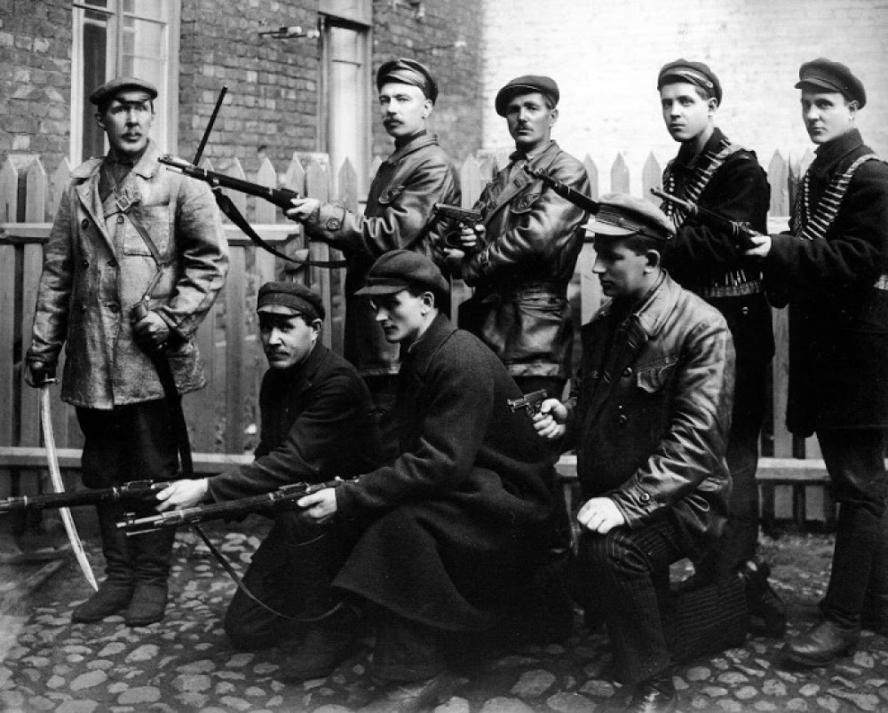 Отряд красной гвардии 1918