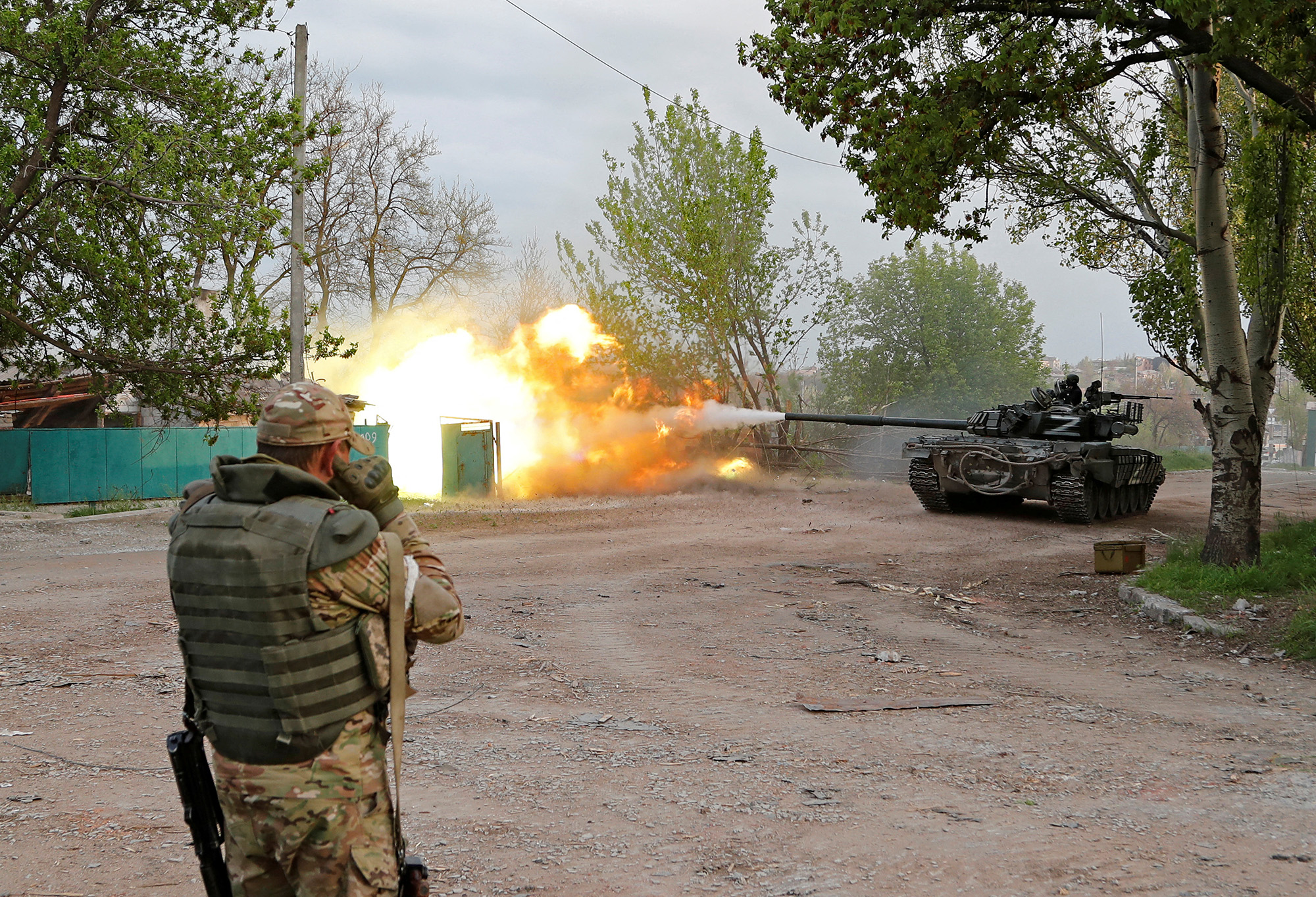 Фото военных действий на донбассе